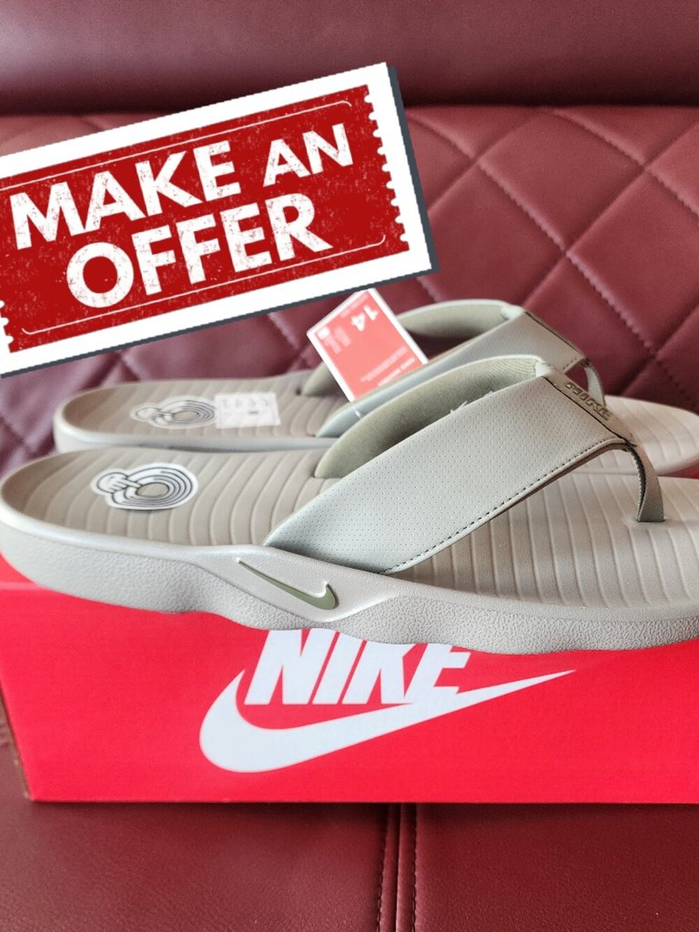 Nike Marina Flip Flop Size 14